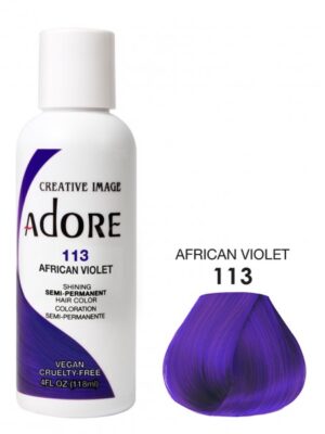 Coloration semi permanente Adore 113 AFRICAN VIOLET