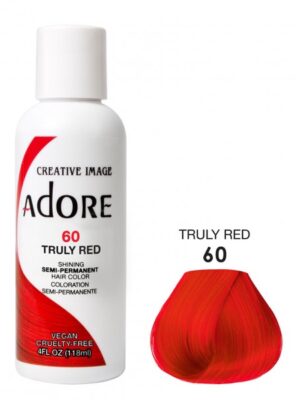 Coloration semi-permanente n° 60 TRULY RED 118ml Coloration semi-permanente n° 60 TRULY RED 118ml