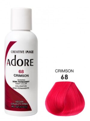 Coloration semi-permanente n° 68 CRIMSON 118ml