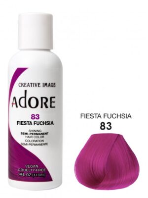 Coloration semi permanente Adore 83 FIESTA FUCHSIA Coloration semi permanente Adore 83 FIESTA FUCHSIA