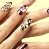 Nail Statement with 3D Embellisments 24pièces KLEANCOLOR