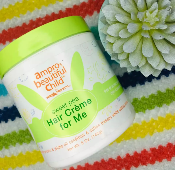 Crème Capillaire SWEET PEA à l'huile d'ARGAN et au beurre de KARITE 5oz (142g) Crème Capillaire SWEET PEA à l'huile d'ARGAN et au beurre de KARITE 5oz (142g)