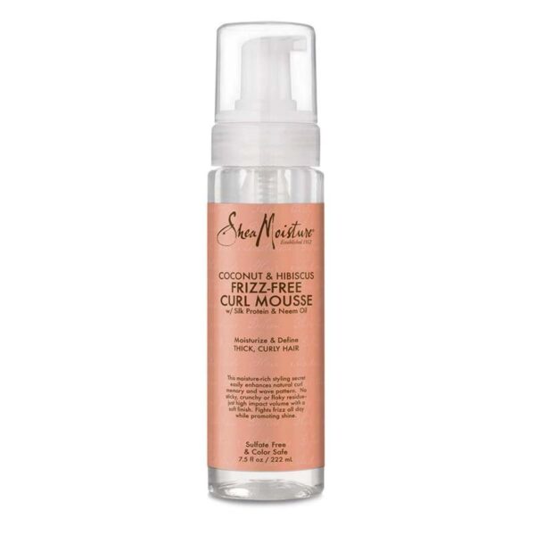 Mousse hydratante FRIZZ-FREE CURL MOUSSE - COCONUT & HIBISCUS 7,5oz (220ml)