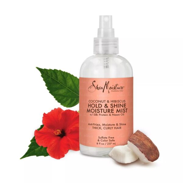 Spray Hydratant HOLD & SHINE MOISTURE MIST - COCONUT & HIBISCUS 8oz (227ml)