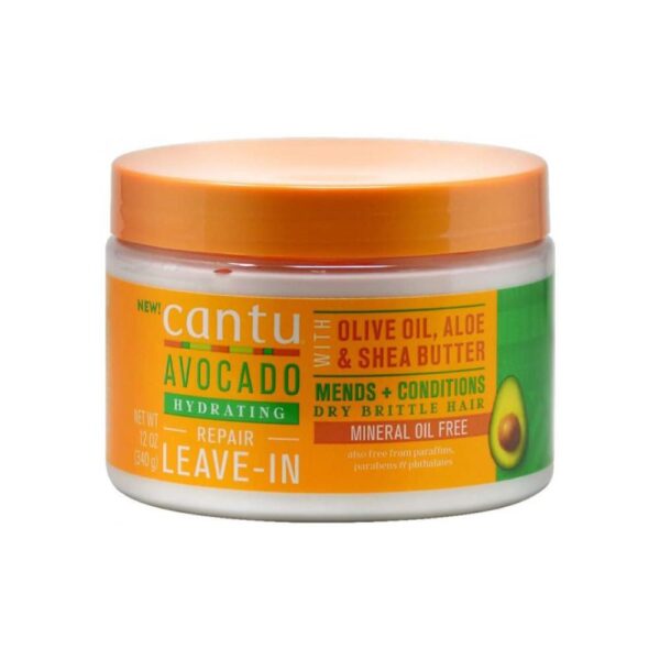 AVOCADO Hydrating Curling Cream cantu 12oz texture AVOCADO Hydrating Curling Cream cantu 12oz texture