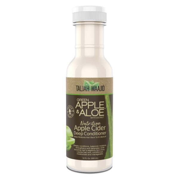 Après-shampoing NUTRITION APPLE CIDER Deep Conditioner - GREEN APPLE & ALOE with COCONUT 12oz (355ml)