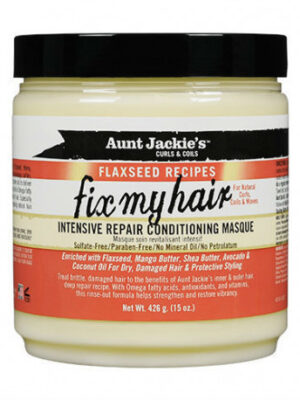 aunt jackie s flaxseed fix my hair masque intensif