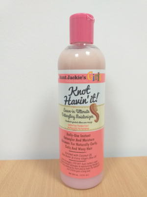 aunt jackie s leave in ultimate detangleing moisturizer Knot Havin it