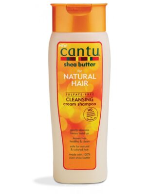 cantu natural hair sulfate free cleansing cream shampoo