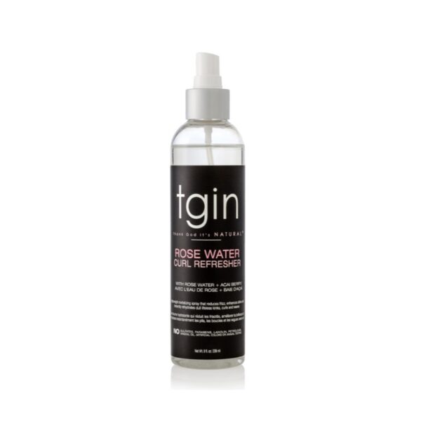 Rose Water Curl Refresher de la marque TGIN
