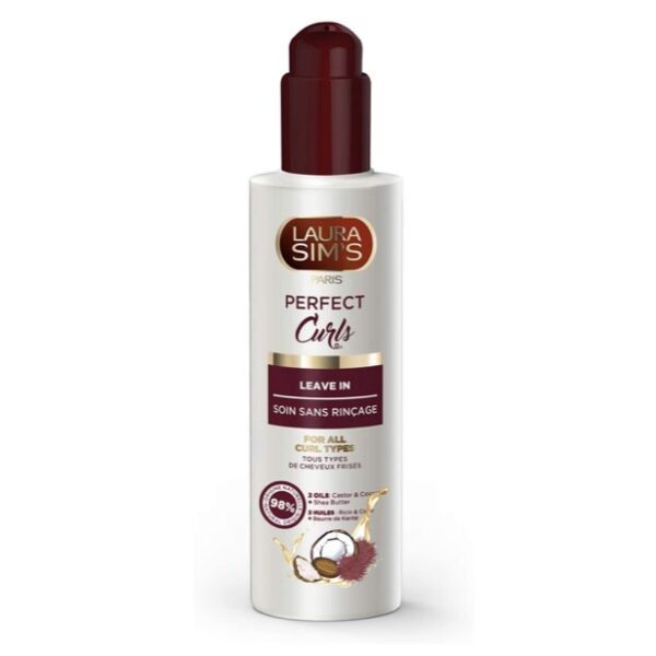PERFECT CURLS Leave in Soin Sans Rinçage LAURA SIM4S