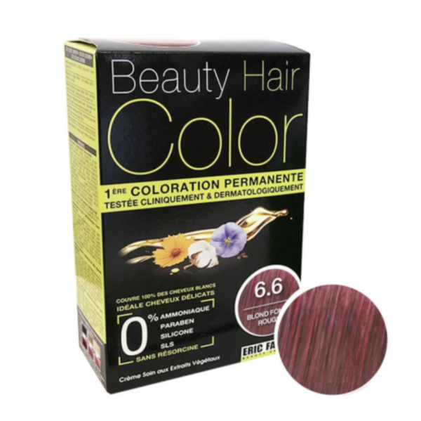 COLORATION 6.6 BEAUTY HAIR COLOR