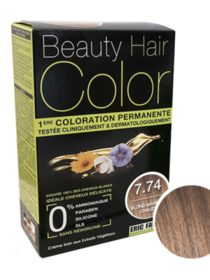 COLORATION BLOND MARRON CHAUD