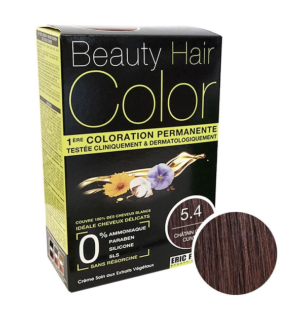 COLORATION CHATAIN CLAIR CUIVRE
