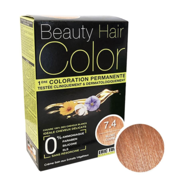 COLORATION BLOND CUIVRE