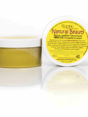 Beurre Capillaire NATURAL BEAUTY aux huiles de Moringa, Ricin, Avocat 100g