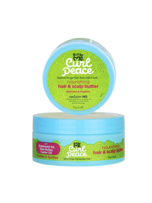 Beurre Capillaire Nourrissant Hair & Scalp Butter - CURL PEACE 4oz (113g)