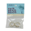 Perles pour cheveux ARGENTÉ