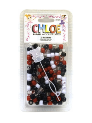 Perles TOMMY pour cheveux 200pcs Perles TOMMY pour cheveux 200pcs