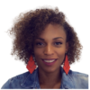 Boucles d'oreilles en bois ROUGE à CLIP