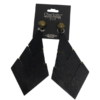 Boucles d'oreilles en bois NOIR à CLIP