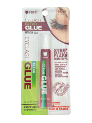 Colle faux cils waterproof CLEAR (transparente) #35235