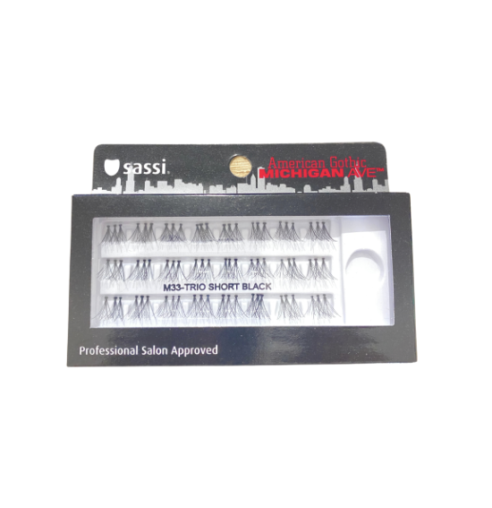 Faux cils Michigan trio S BLACK #804-M33 Faux cils Michigan trio S BLACK #804-M33