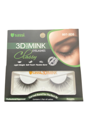 Faux cils 3D MINK CLASSY n°5 #807-3D5