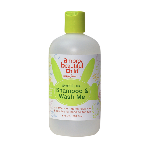 Shampoing & Formule Gel douche BEAUTIFUL CHILD SWEET PEA SHAMPOO & WASH ME 13oz (385ml)