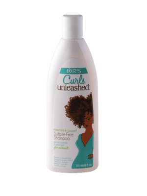 Shampoing Sans Sulfates CURLS UNLEASHED ROSEMARY AND COCONUT 12oz (355ml)