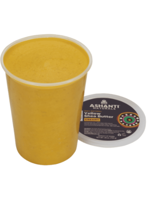 Beurre de Karité Jaune Corps & Cheveux UNREFINED AFRICAN CREAMY SHEA BUTTER 5 oz (142g)