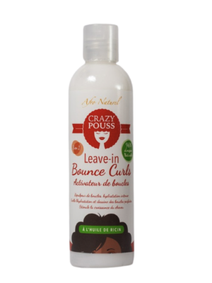 Leave in Activateur de boucles CRAZY POUSS BOUNCE CURL 8oz (250ml) Leave in Activateur de boucles CRAZY POUSS BOUNCE CURL 8oz (250ml)