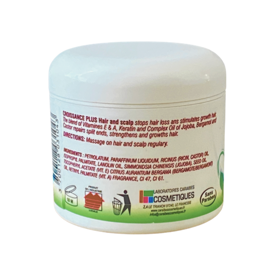 Brillantine anti chute CROISSANCE PLUS 120g Brillantine anti chute CROISSANCE PLUS 120g