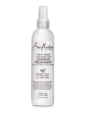 Après-shampoing sans rinçage 100% VIRGIN COCONUT OIL LEAVE IN TREATMENT 8oz (237ml)
