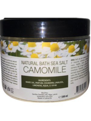 Sels de bains à la CAMOMILLE 600g