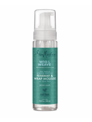Mousse pour cheveux humains et synthétiques WIG & WEAVE FLYAWAY AND WRAP 7.5oz (221ml)
