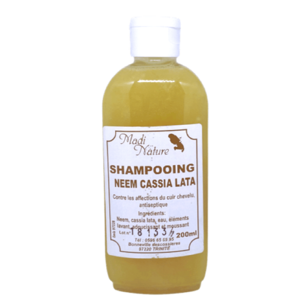 Shampoing NEEM - CASSIA LATA offre une incroyable association pour lutter contre les affections du cuir chevelu. Idéal cuir chevelu sensible.
