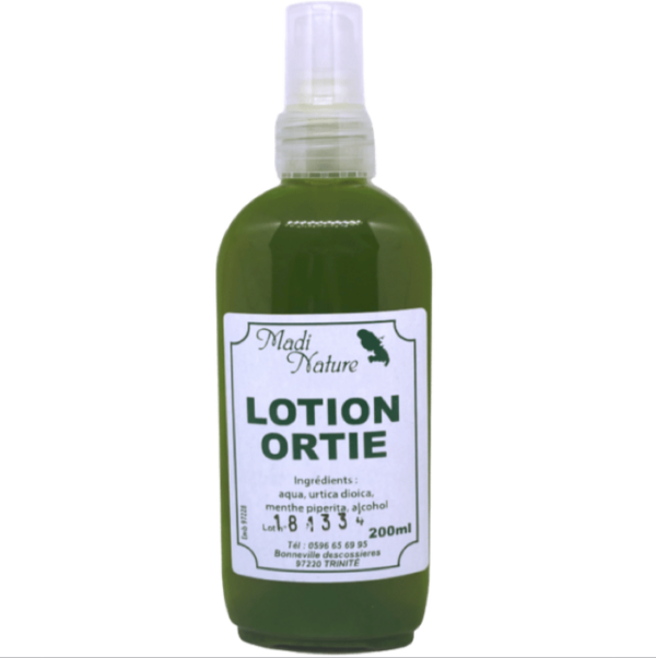 Lotion ORTIE -MADI NATURE - Kaz A Beauté Lotion ORTIE MADI NATURE pour des cheveux en bonne santé