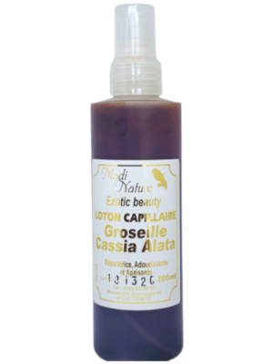 La lotion capillaire réparatrice et adoucissante GROSEILLE CASSIA ALATA est une lotion pour des cheveux sains, doux et disciplinés.