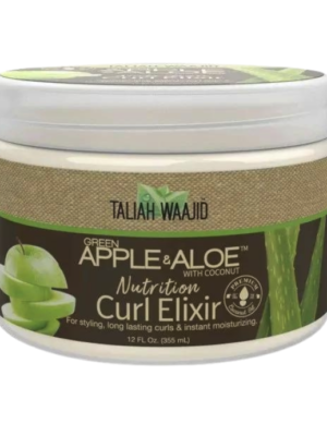 Crème NUTRITION CURL ELIXIR - GREEN APPLE & ALOE with COCONUT 12oz (355ml)