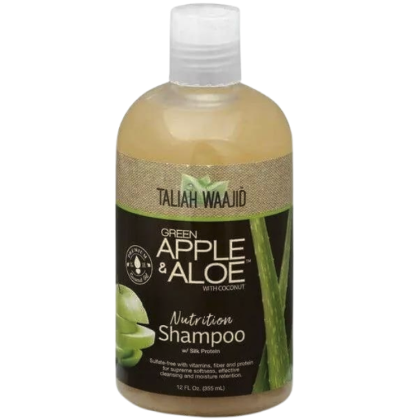 Shampoing NUTRITION SHAMPOO - GREEN APPLE & ALOE with COCONUT 12oz (355ml)