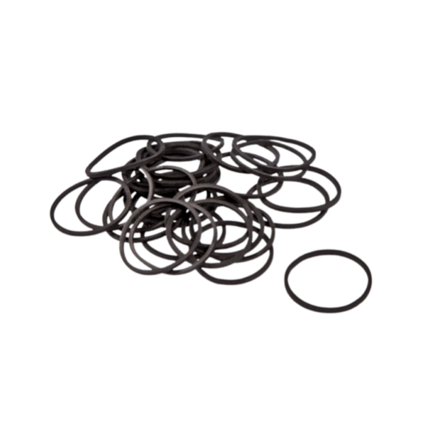 Elastiques noirs 100 pièces #3301