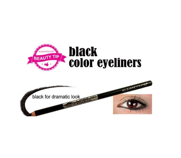 crayon avec taille pour les yeux et lèvres Noir 101 KLEANCOLOR