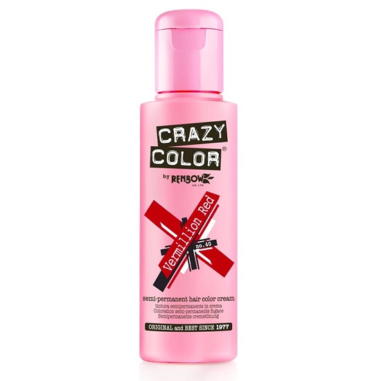 Crazy color Vermillon red n°40 Crazy color Vermillon red n°40