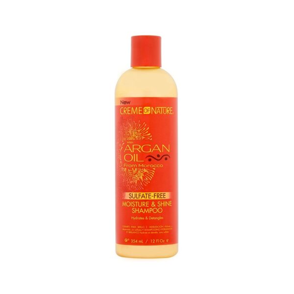 creme of nature moisture shine shampoo shampoing a l huile d argan