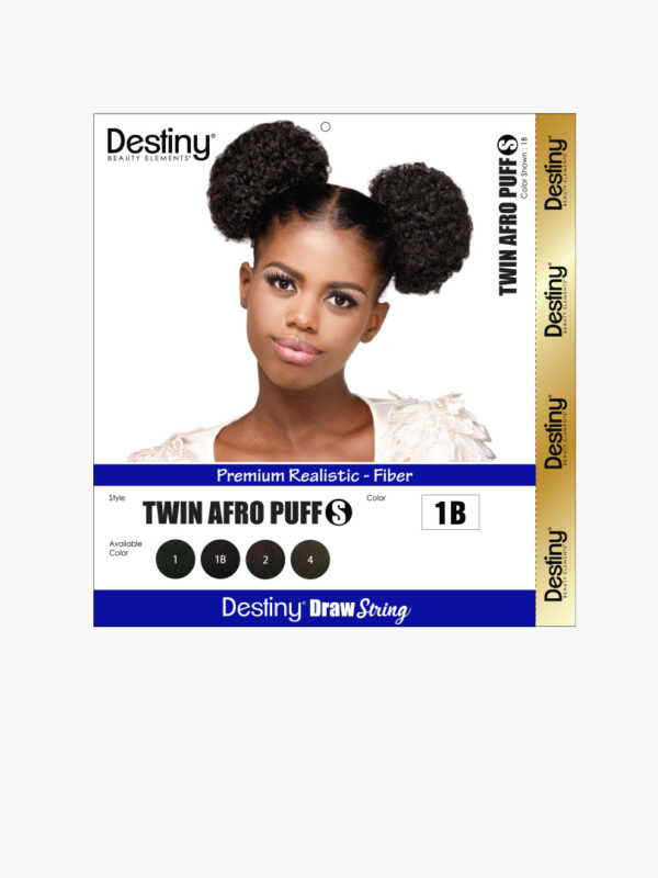 DS TWIN AFRO PUFF S PACK