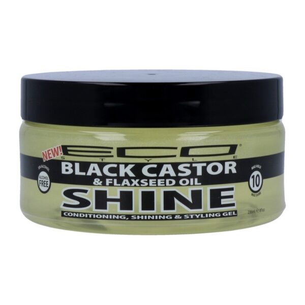 ECOSTYLERSHINEGELBLACKCASTOR236ML