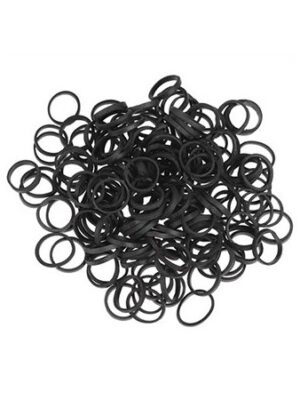 Elastiques noirs cheveux