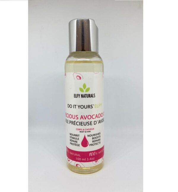 ELFY NATURAL HUILE précieuse d AVOCAT 100ml ELFY NATURAL HUILE précieuse d AVOCAT 100ml