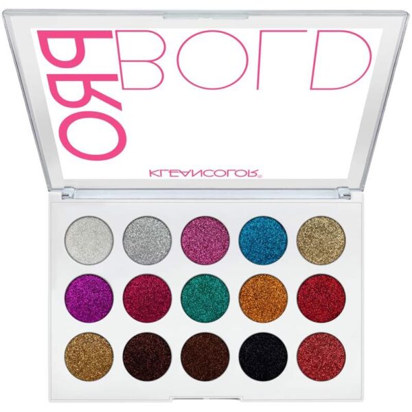 Palette 15 paillettes PRO BOLD FLASHY #ES1522